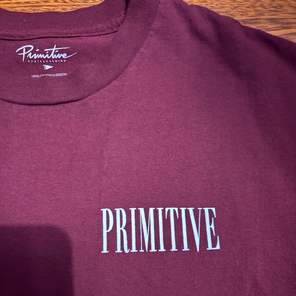 Primitive T-shirt floral flames